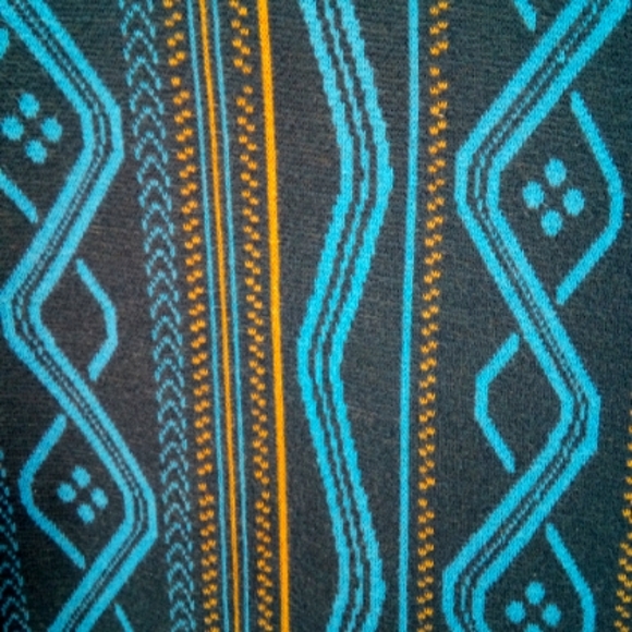 Topman 100% Cotton Argyle Blue Brown Pocket Sweater XS Extra Button Men's - Picture 6 of 10